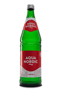 Aqua Nordic Naturell 750ml GDB Glasflasche