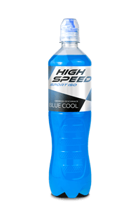 High Speed Blue Cool 750ml PET Flasche
